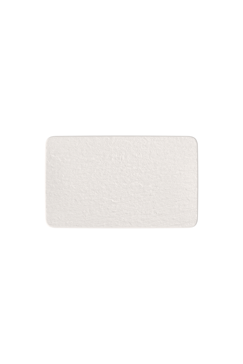 Manufacture Rock blanc Rectangular Multifunctional Plate, Main, color, white