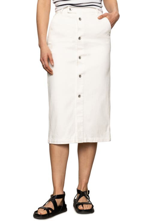 Carrier Denim Pencil Skirt
