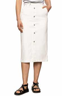 Sanctuary Carrier Denim Pencil Skirt