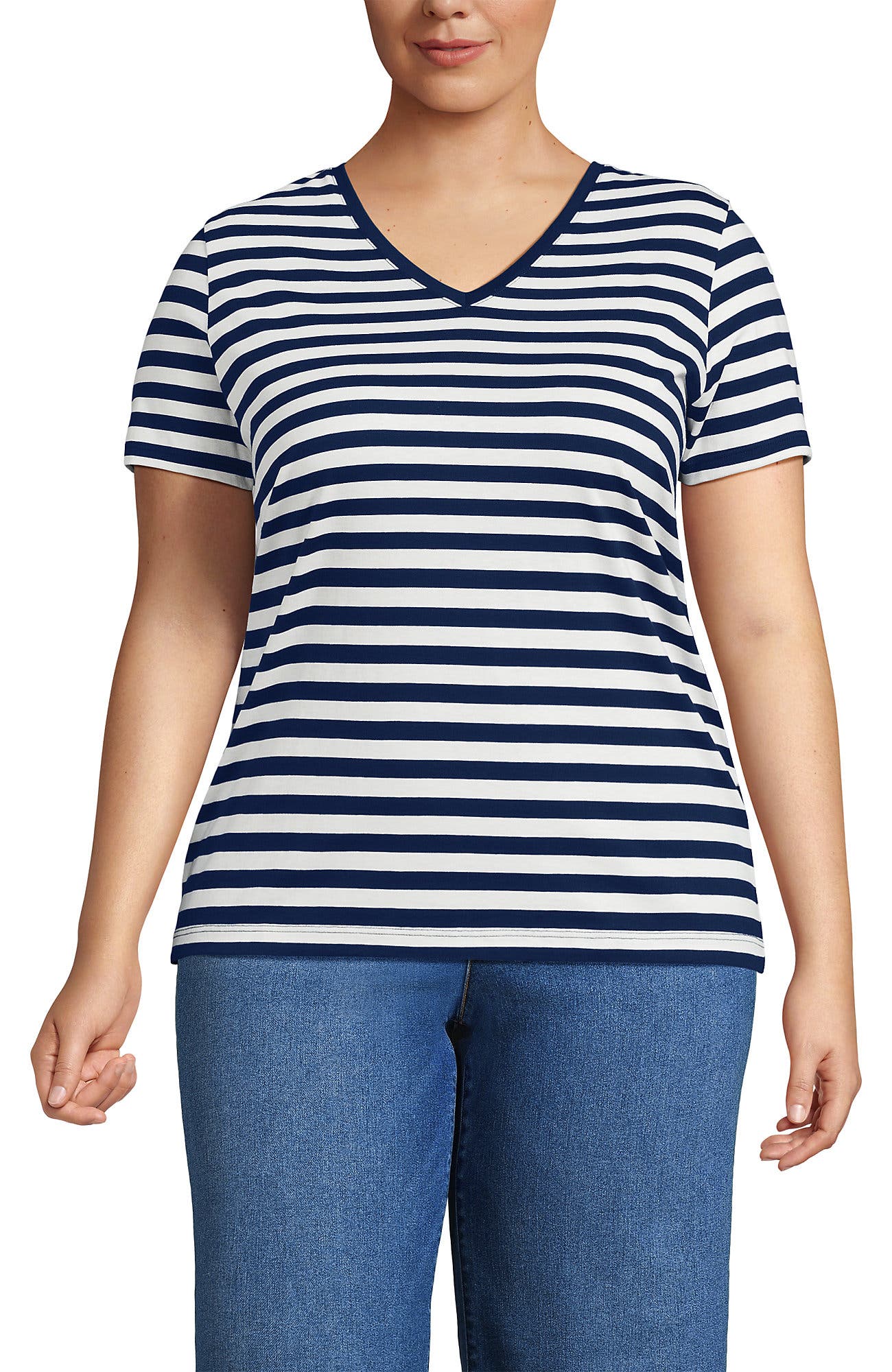 Deep Sea Navy Even Stripe