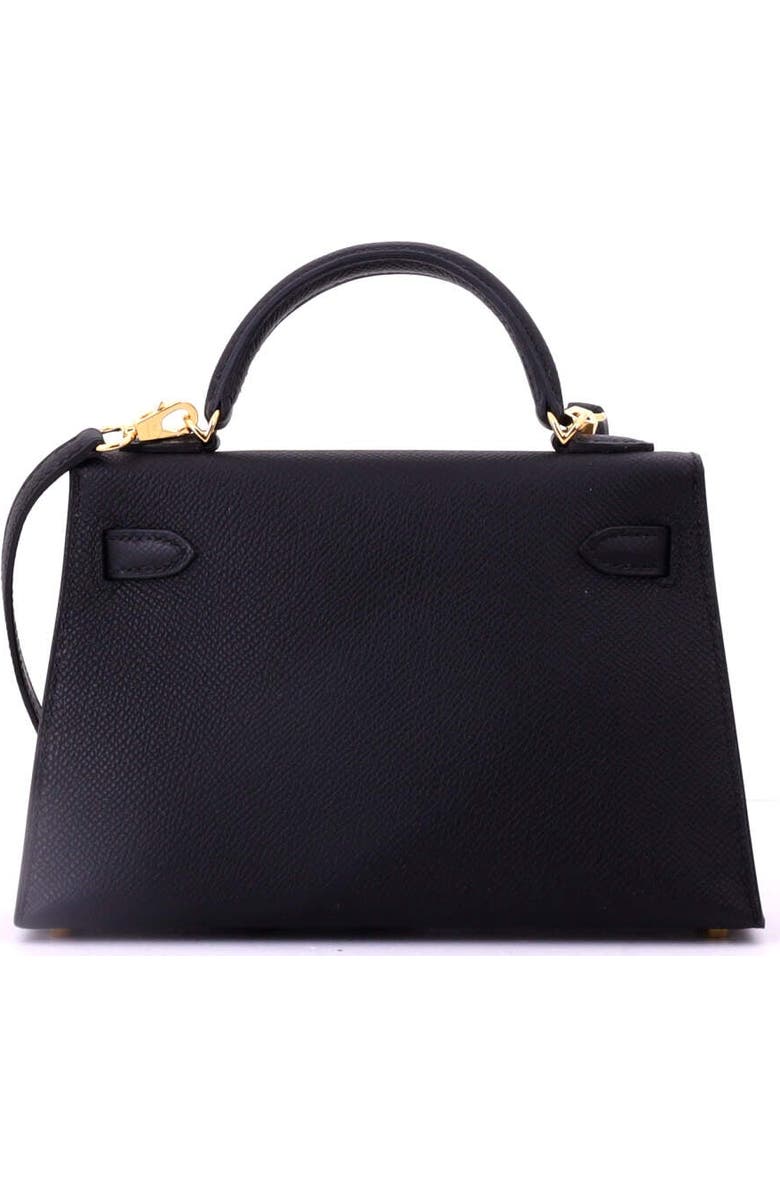 Pre-Owned Hermes Kelly Mini II Bag Black Epsom with Gold Hardware 20, Alternate, color, Noir