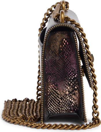 Shoreditch Small Leather Convertible Crossbody Bag