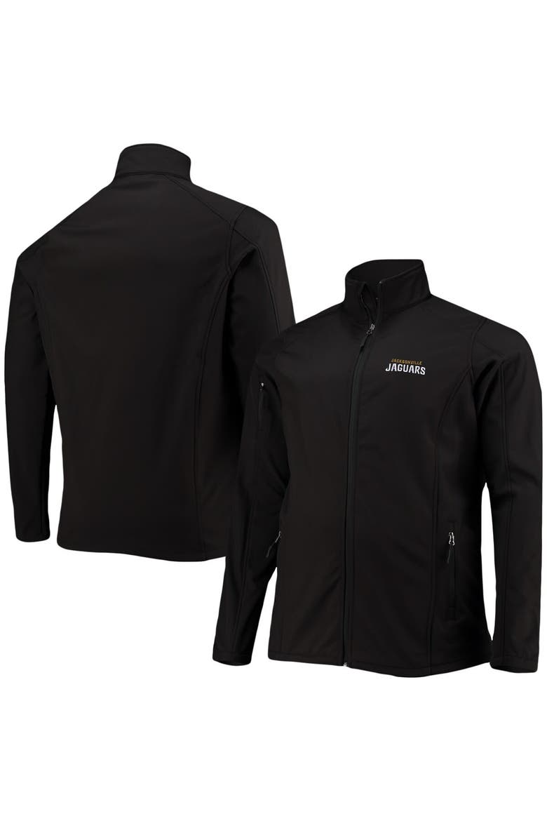 Men's Dunbrooke Black Jacksonville Jaguars Big & Tall Sonoma Softshell Full-Zip Jacket, Main, color, Black