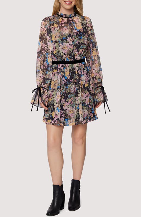 Lost + Wander 2024 party til dawn Smocked Floral dress