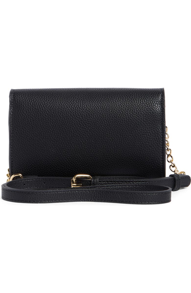 Nanette Lepore Ruthie Scallop Flap Wallet on a Chain, Alternate, color,