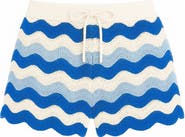 Limeapple Crochet Knit Shorts