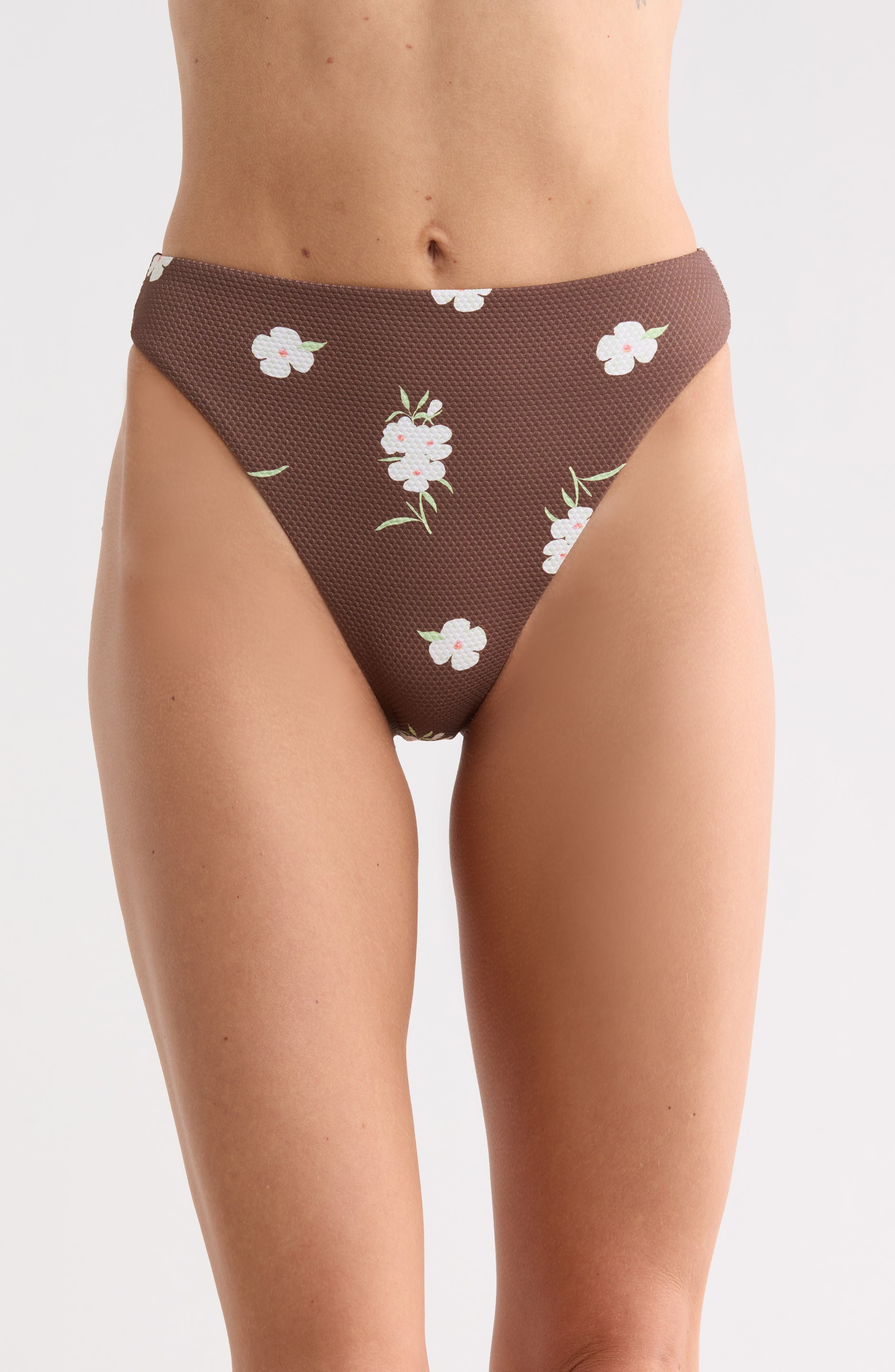 Seashore High Waist Swimsuit Bottoms