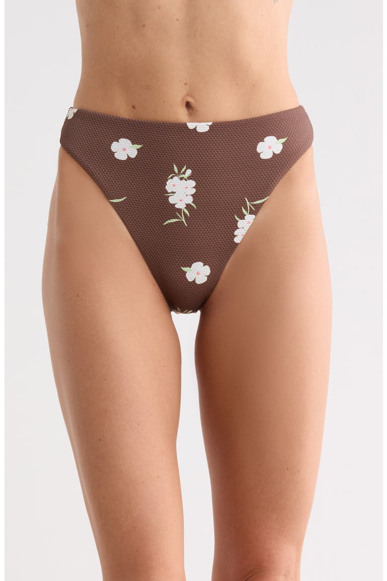 Seashore High Waist Swimsuit Bottoms, Main, color, ENCHANTED