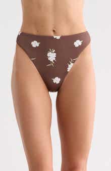 Seashore High Waist Swimsuit Bottoms