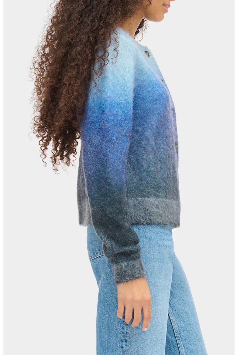 Shirley Ombre Cardigan, Alternate, color, BLUE
