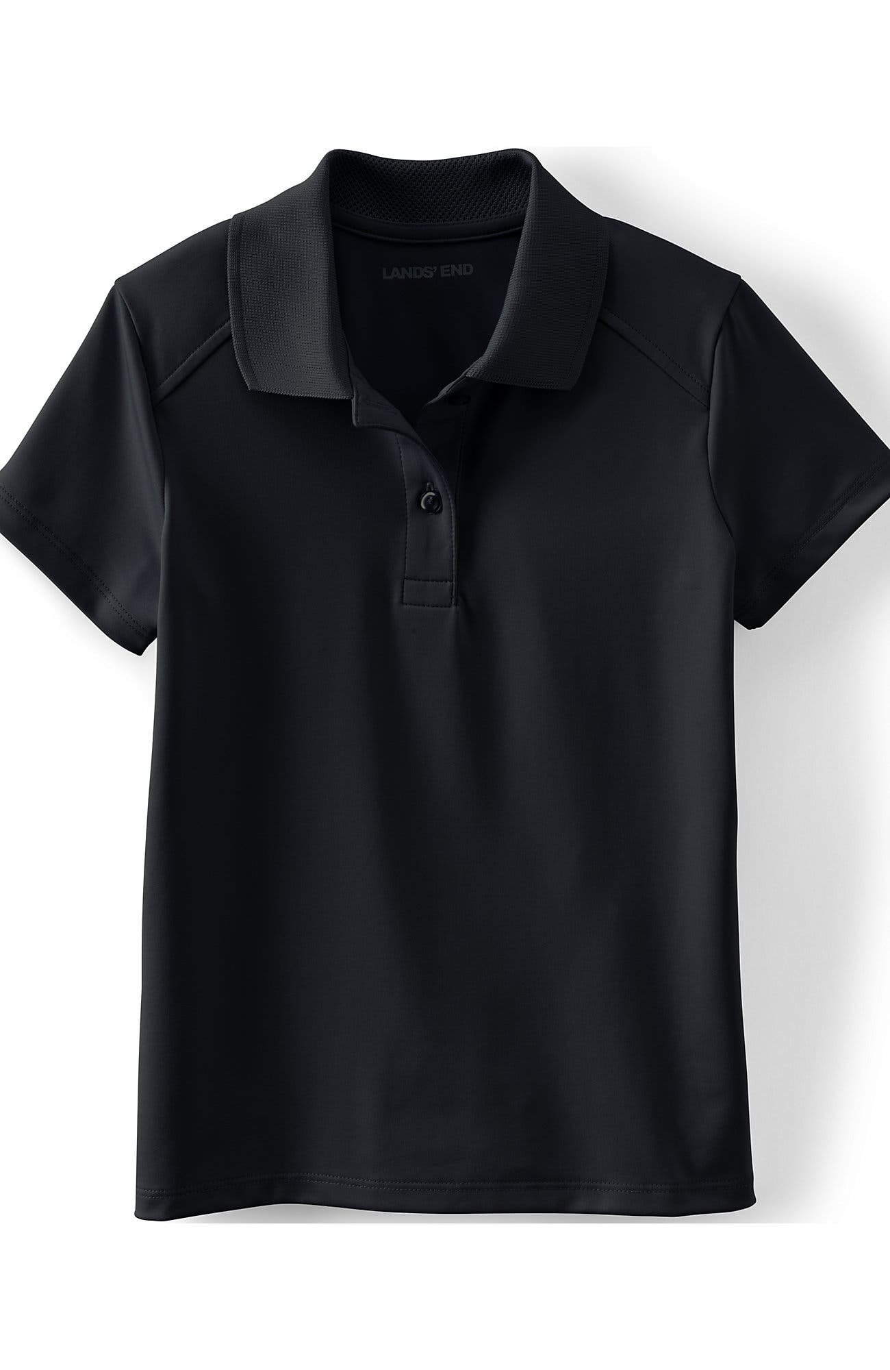 lands end dri fit polo