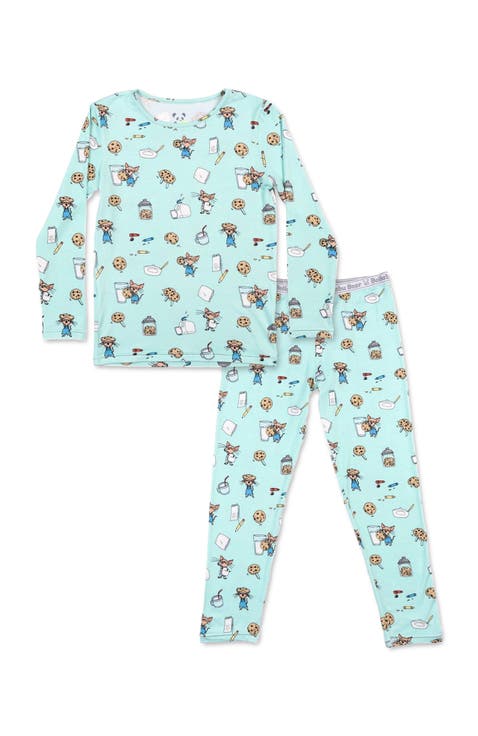 Kids' Mouse with Cookies Set of 2 Piece Pajamas