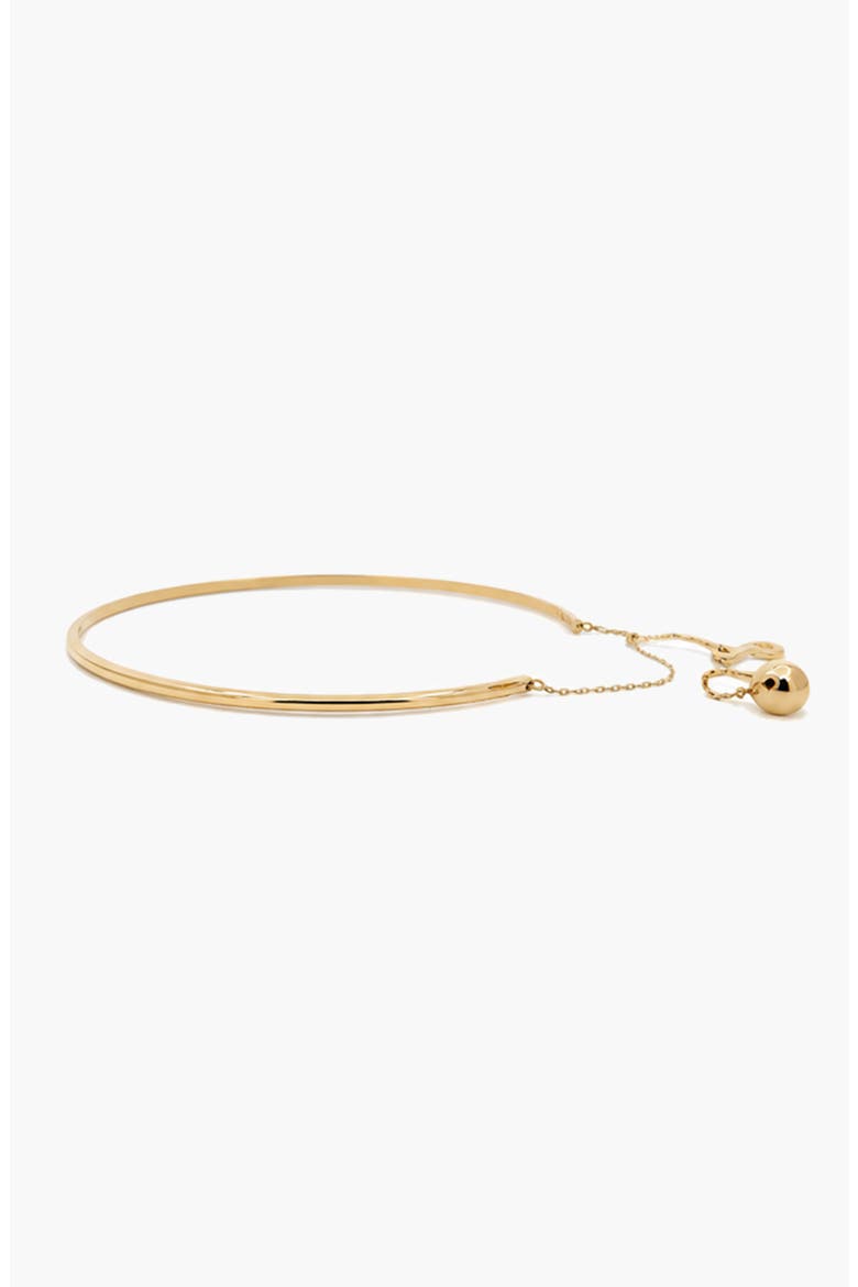 Minos Choker Bar Collar Necklace in Gold, Alternate, color, Gold