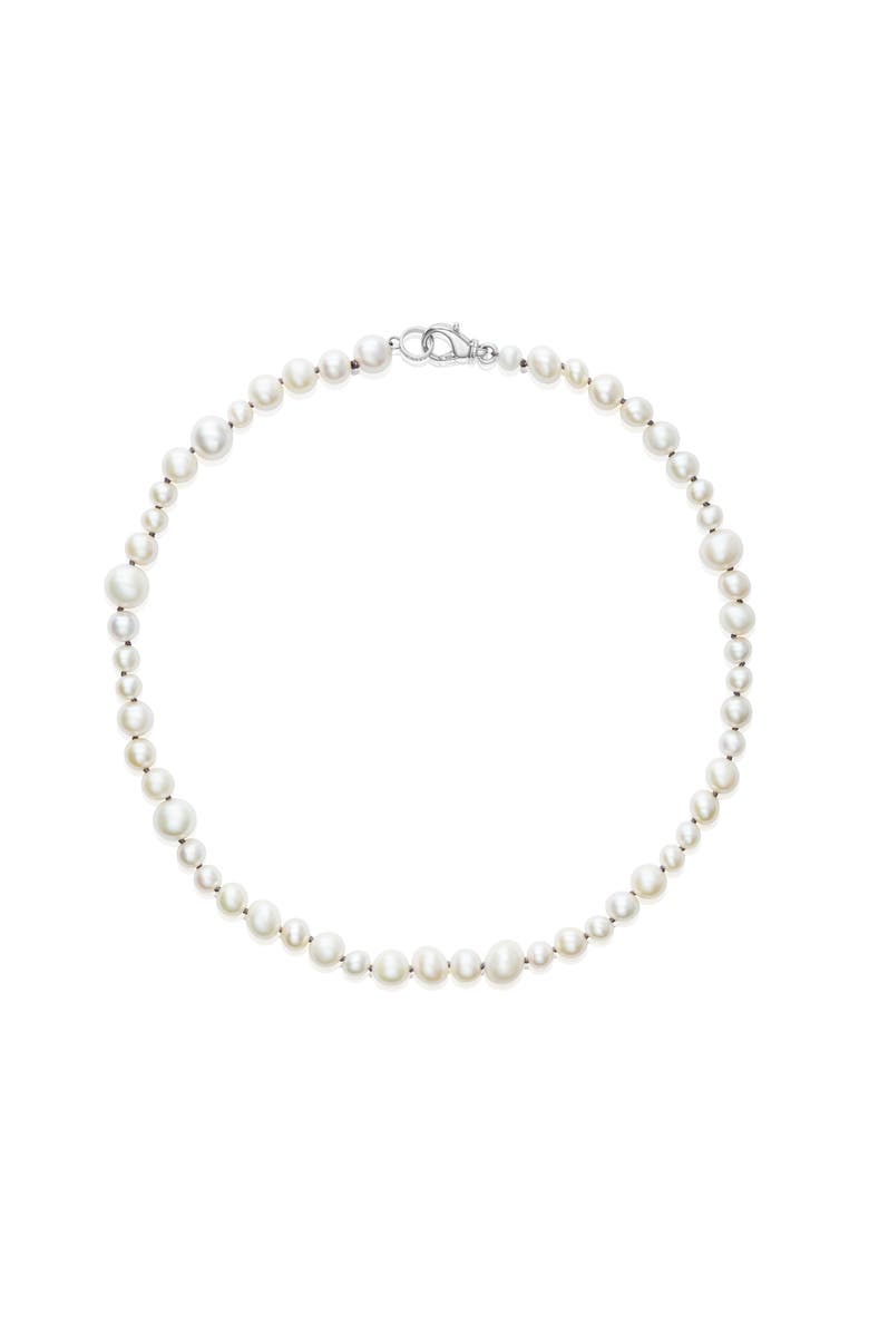 Sheryl Lowe Bubble Pearl Necklace, Alternate, color, Pearl