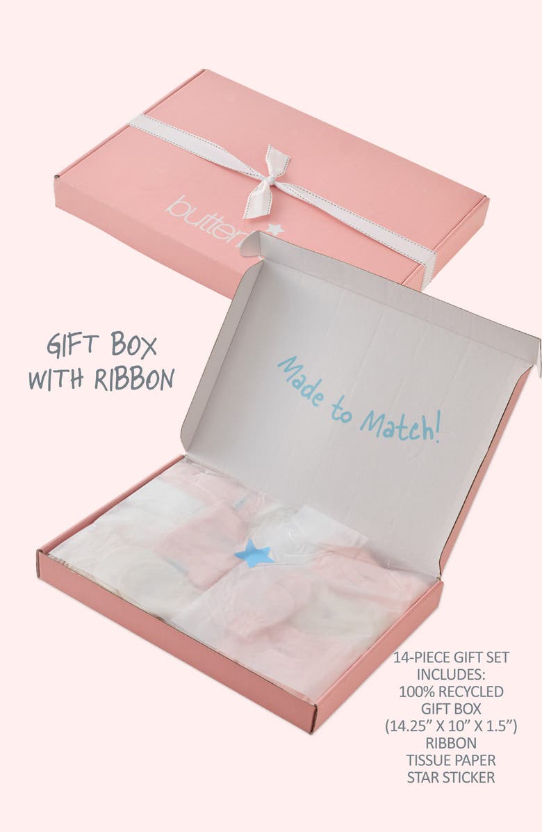 BUTTERBLU Welcome Home 14-Piece Baby Gift Set, Alternate, color, Pink Twinkle