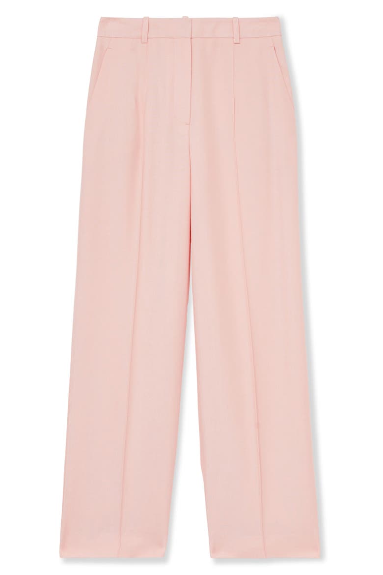 Magda Pleated Wide Leg Pants, Alternate, color, PINK