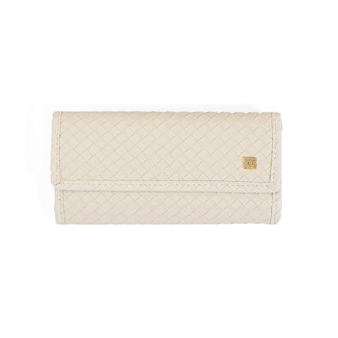 Woven Sand Jewel Wallet