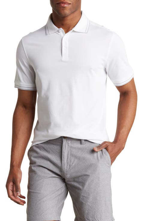 CoolMax® & Cotton Blend Tipped Polo