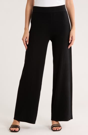 1.state Ribbed Pants In Animal Print