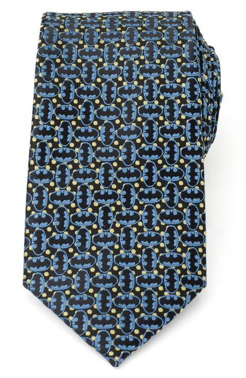 Batman Emblem Silk Blend Tie