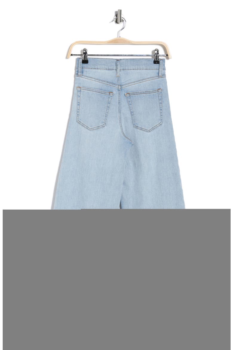 Palazzo Crop Cutoff Jeans, Alternate, color, TEMPER RAW AFTER