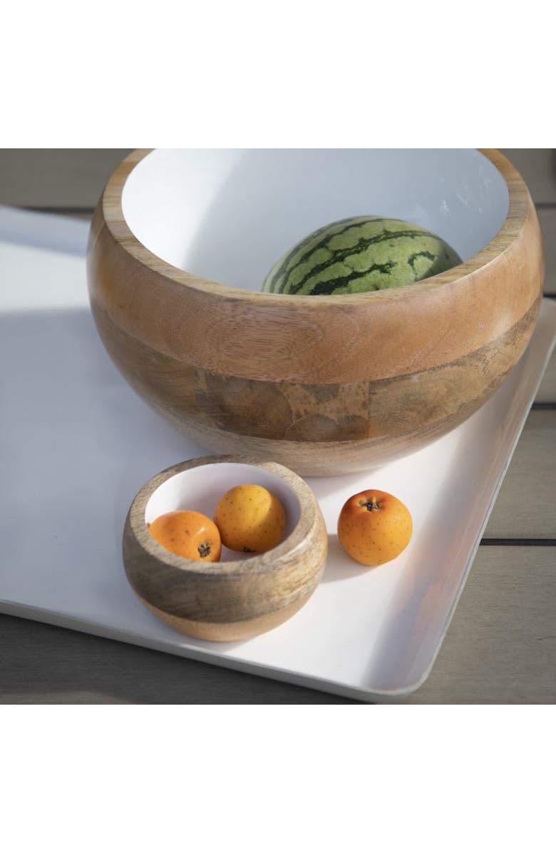 Be Home Easton Oversized Rectangular Tray, Alternate, color, Dove