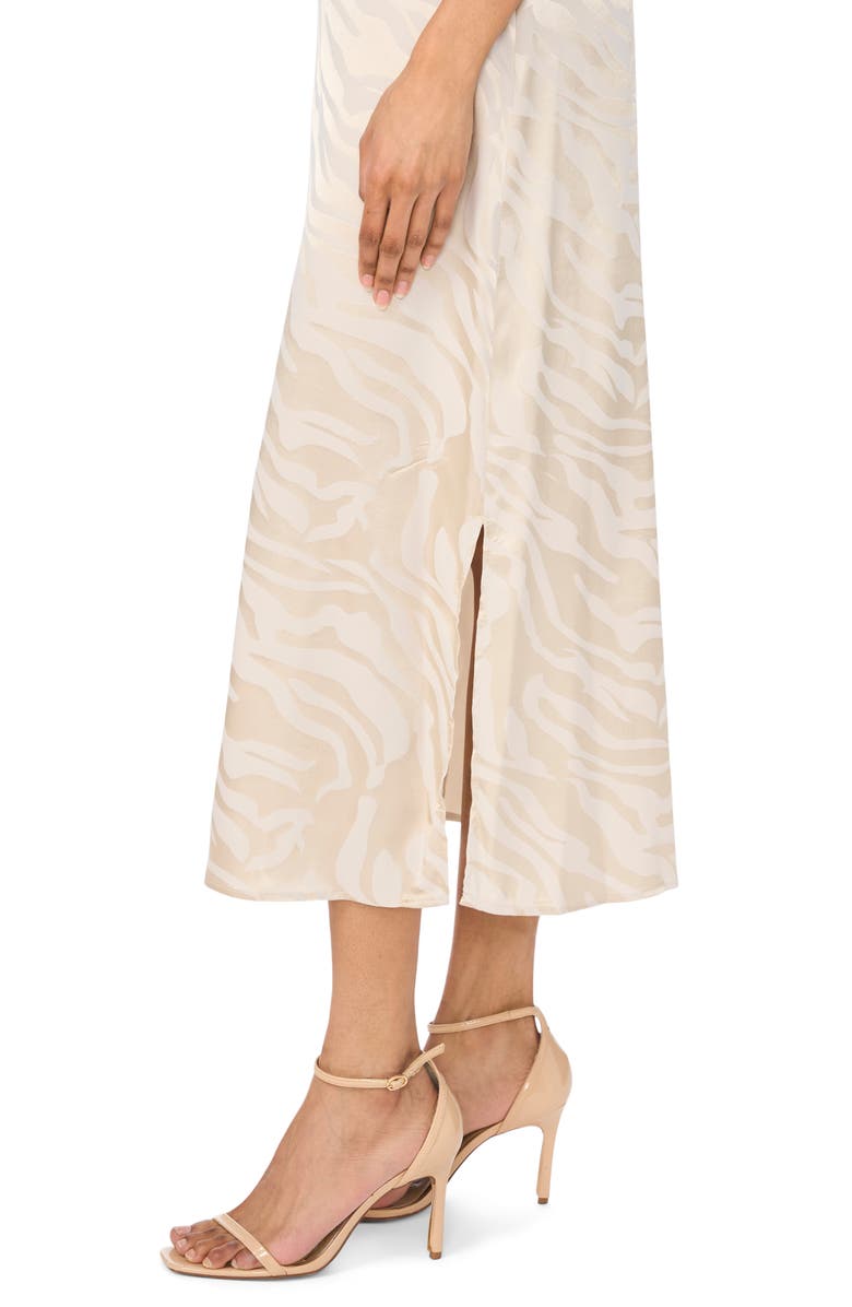 Vince Camuto Satin Maxi Skirt, Alternate, color, Birch