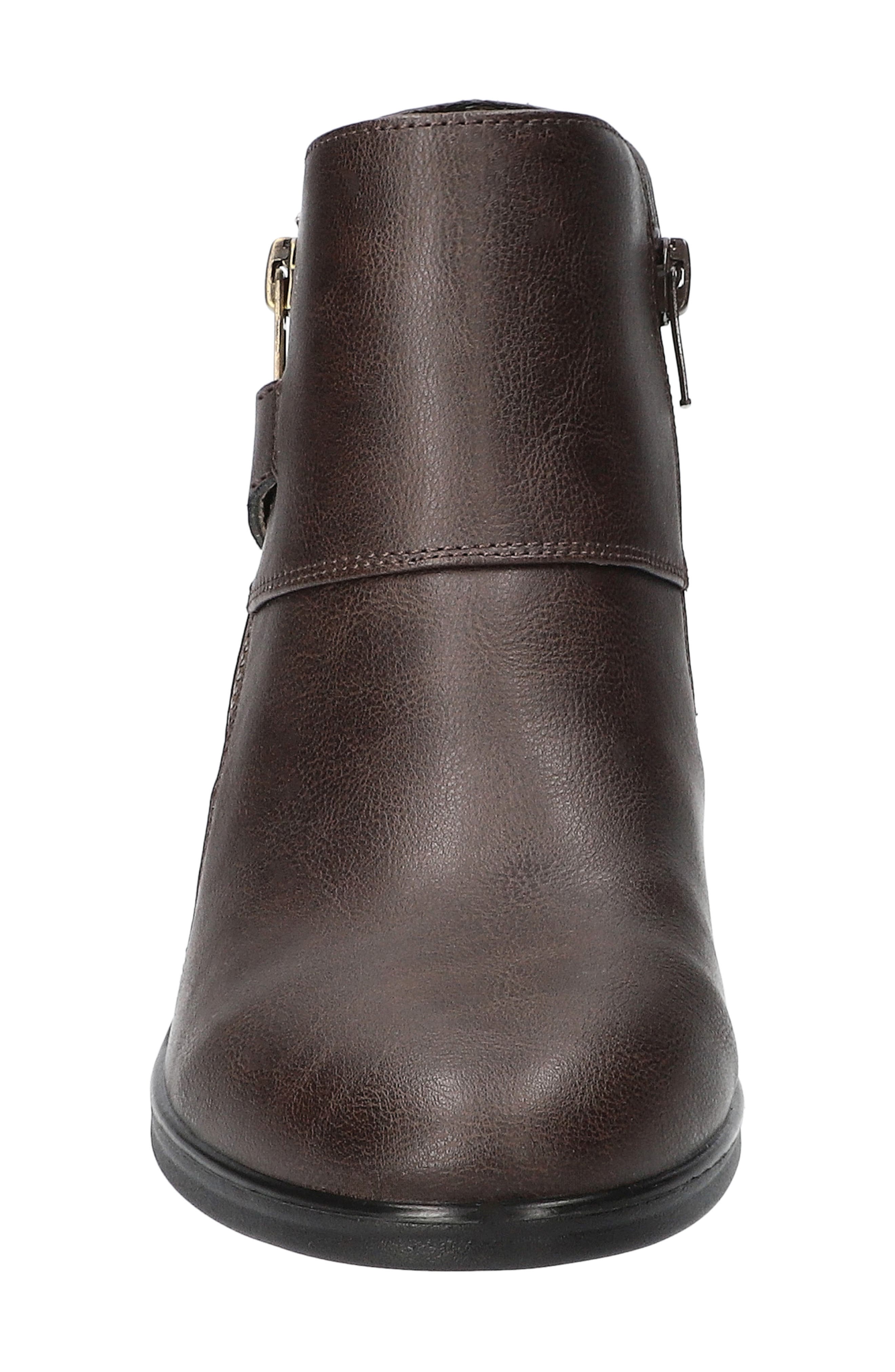 EASY STREET Fritzi Bootie, Alternate, color, Brown