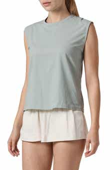 Three Dots Kimberly Cotton Jersey Muscle Tank