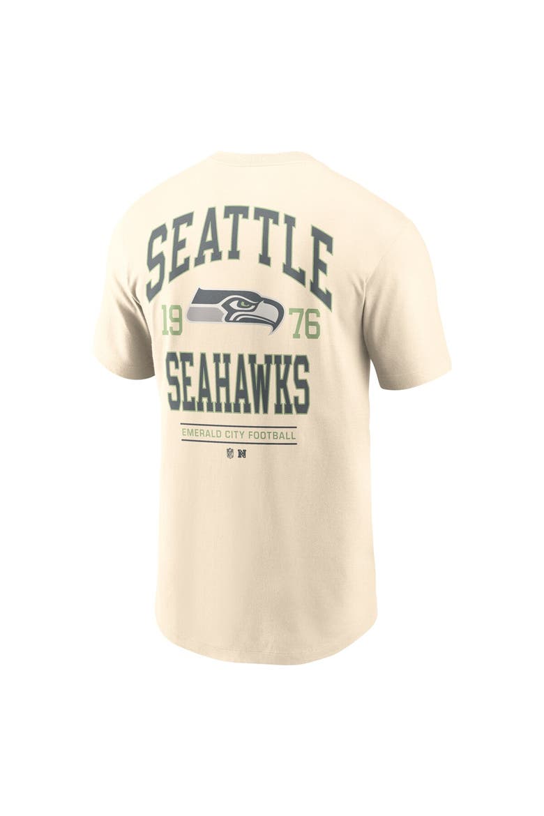 Men's Nike Natural Seattle Seahawks Freestyle Essential T-Shirt, Alternate, color, Natural