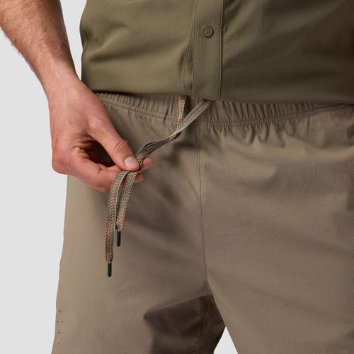 Backcountry Wasatch Ripstop Pull-on Short In Brown