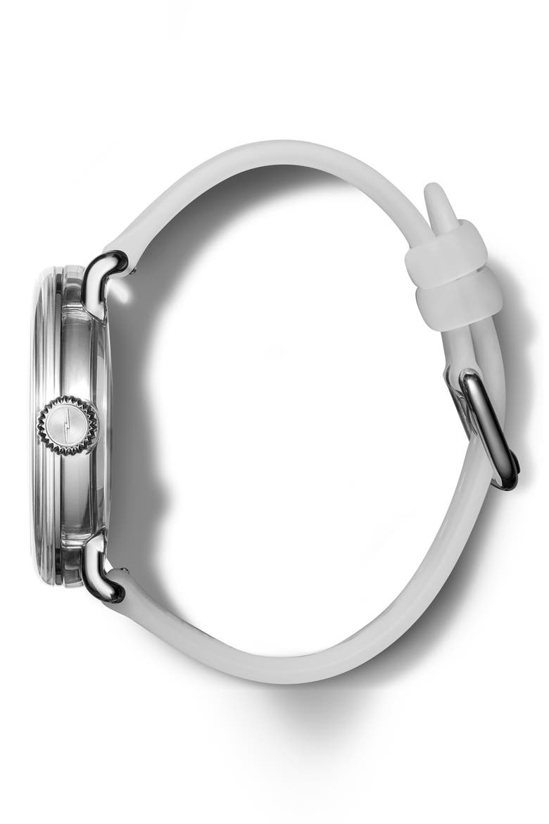 Detrola Pride Watch Gift Set, 43mm, Alternate, color, SILVER