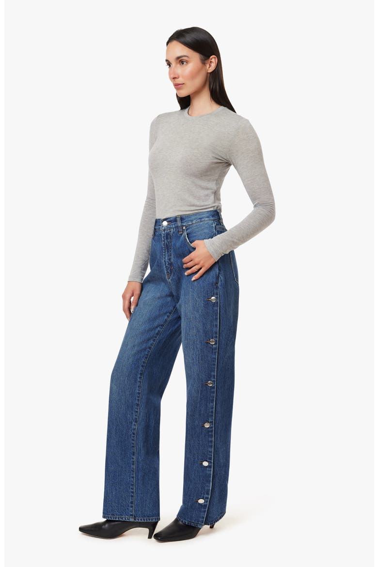 Wythe Relaxed Straight Leg Jeans, Alternate, color, BAY