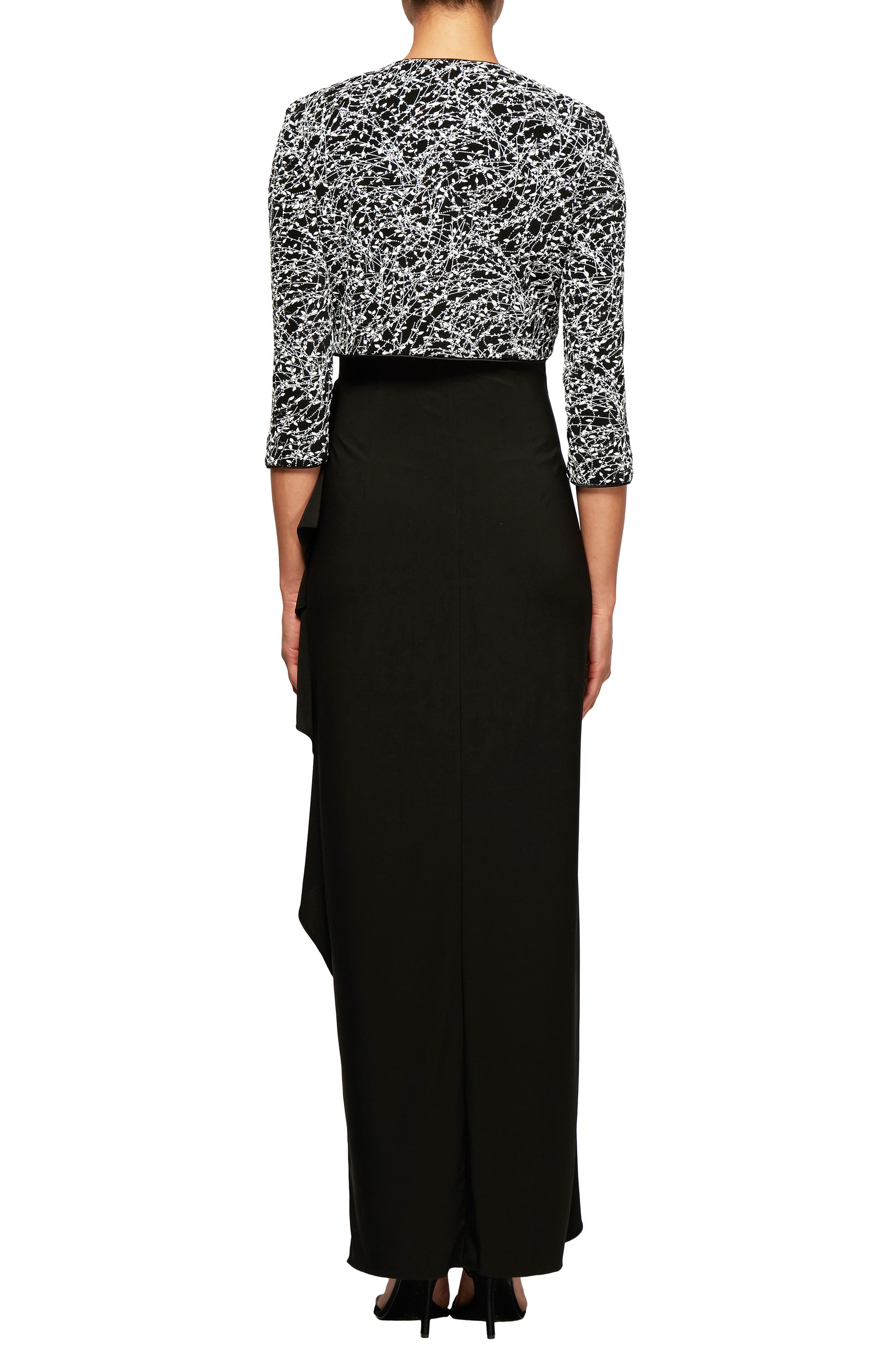 alex evenings women's empire waist bolero jacket dress Alex Evenings Womens Empire Waist Bolero Jacket Dress (Petite and Regular Sizes)