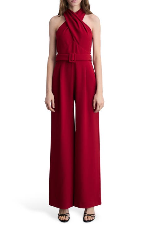ロンパース・カバーオール Sleeveless Rompers (Red check)  80 Amazon.com: Vince Camuto Women's Cross Front Jumpsuit, Hot