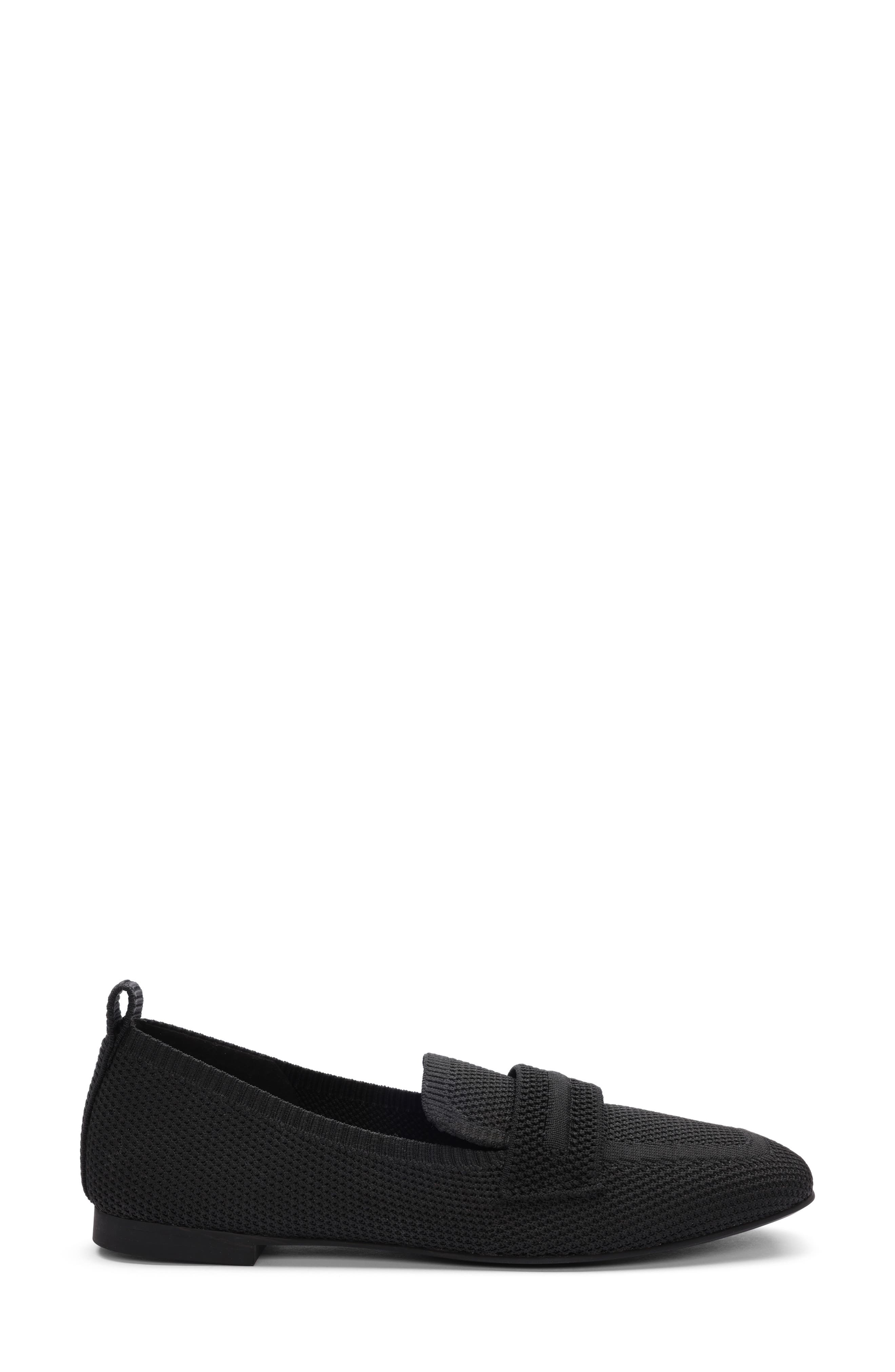Sanctuary Blast Knit Loafer, Alternate, color, Black