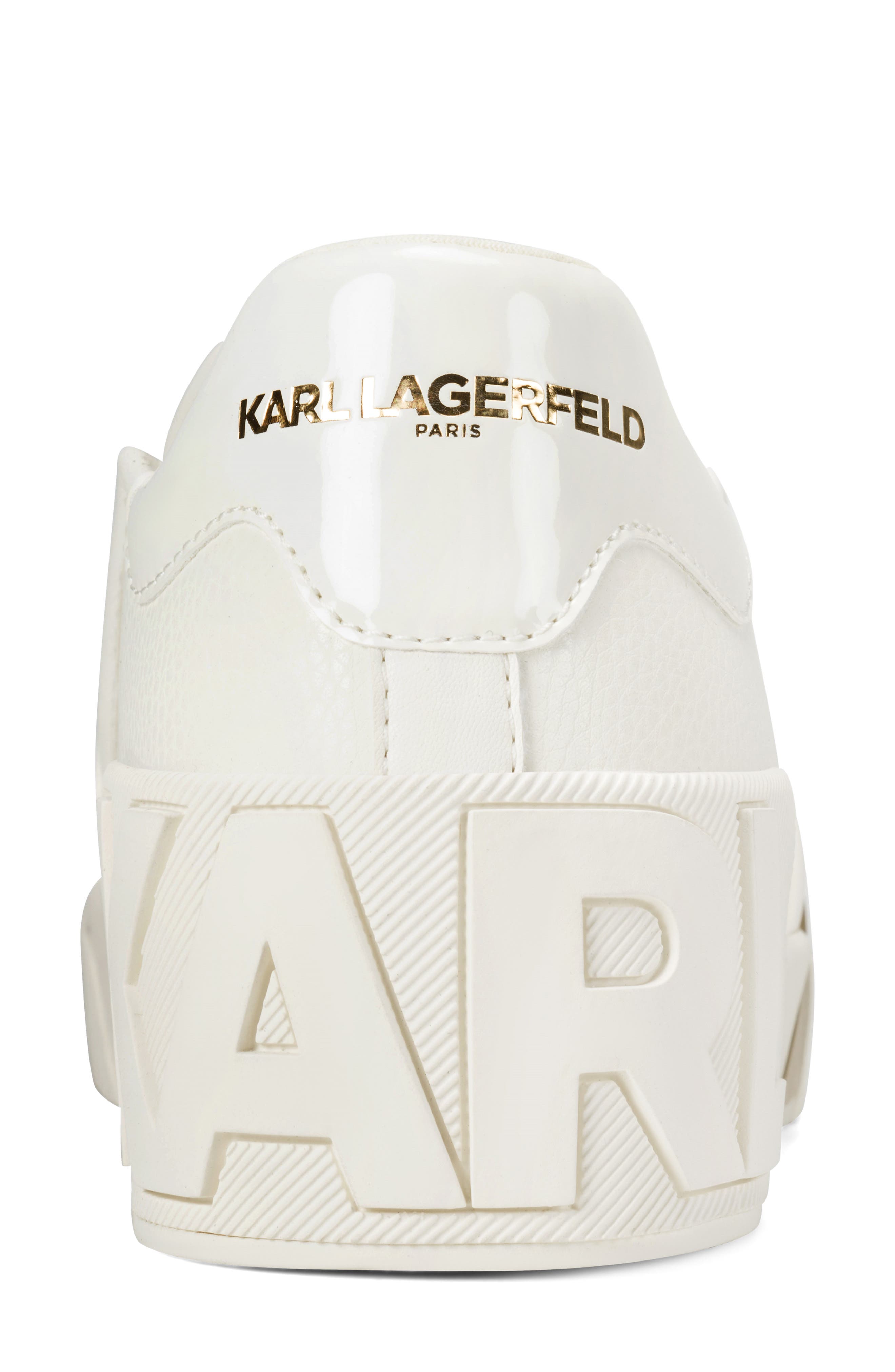 Maude Flirt Charm Embellished Slip-On Sneaker, Alternate, color, CREAM