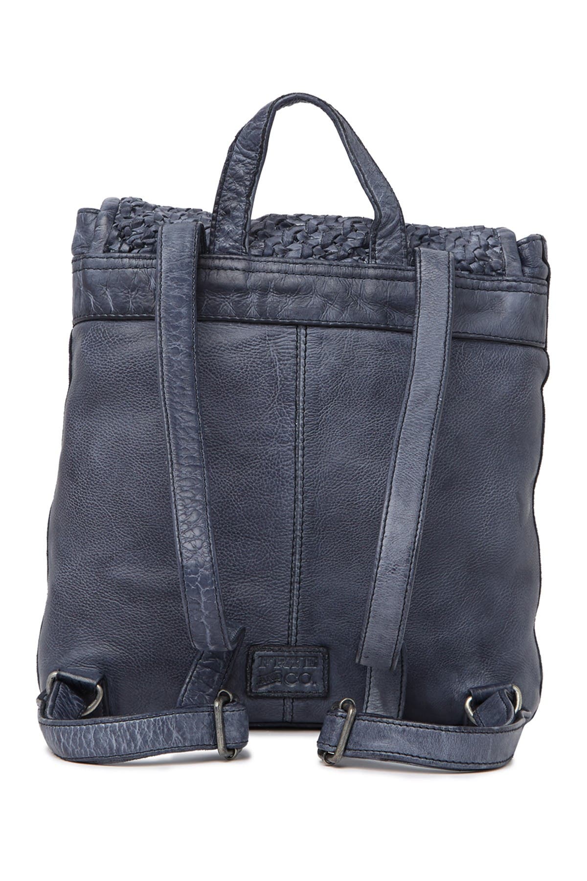Frye Esme Straw & Leather Backpack | Nordstromrack