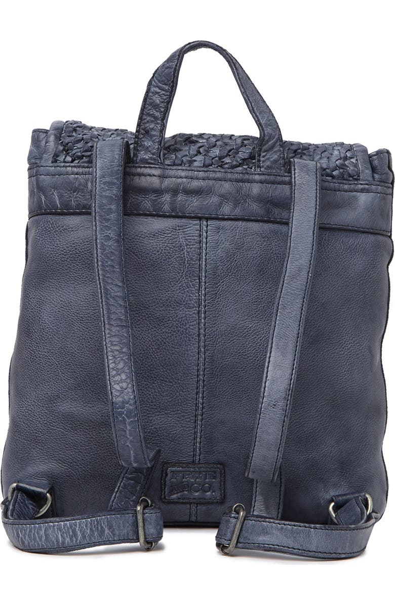 Frye Esme Straw & Leather Backpack | Nordstromrack