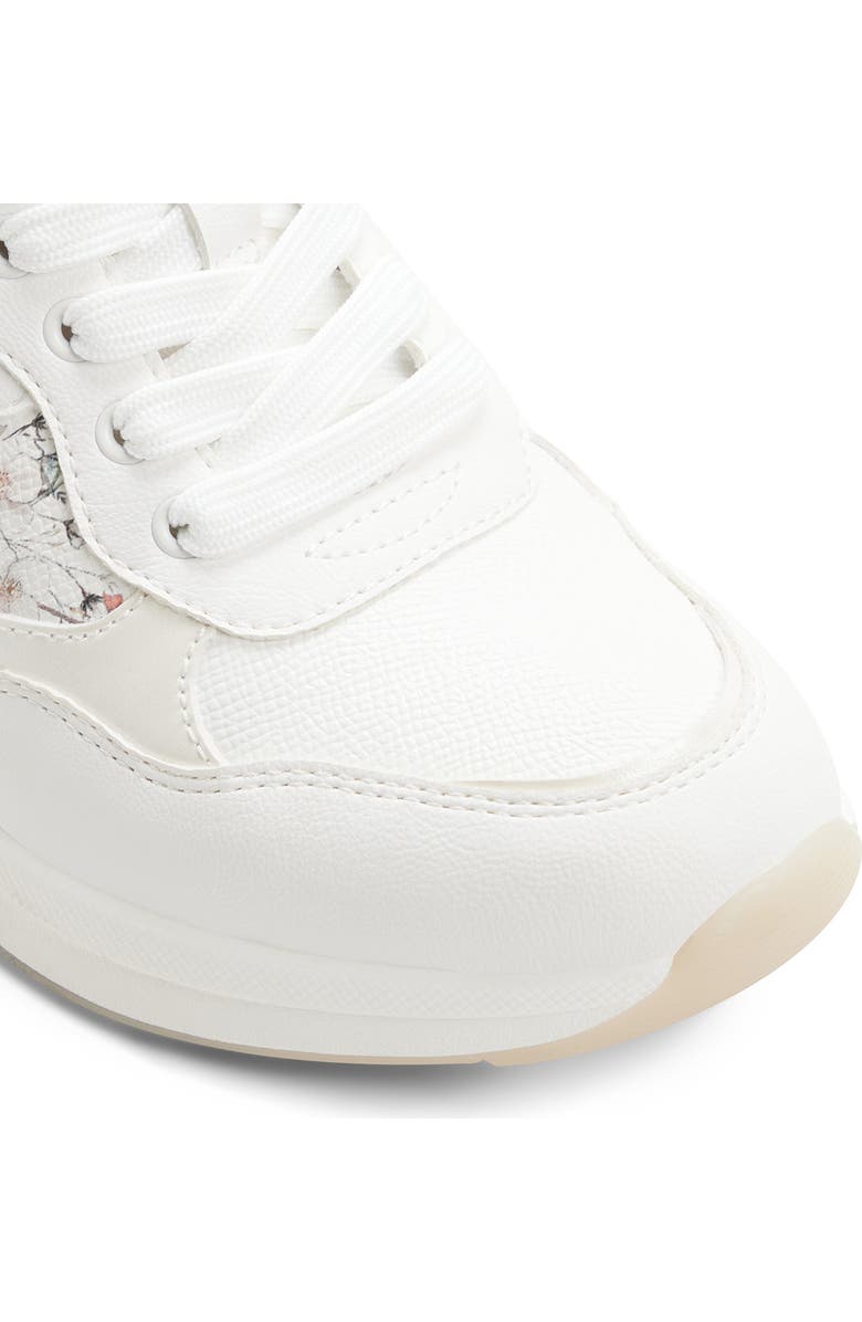 ALDO Asiejan Sneaker, Alternate, color, White Multi