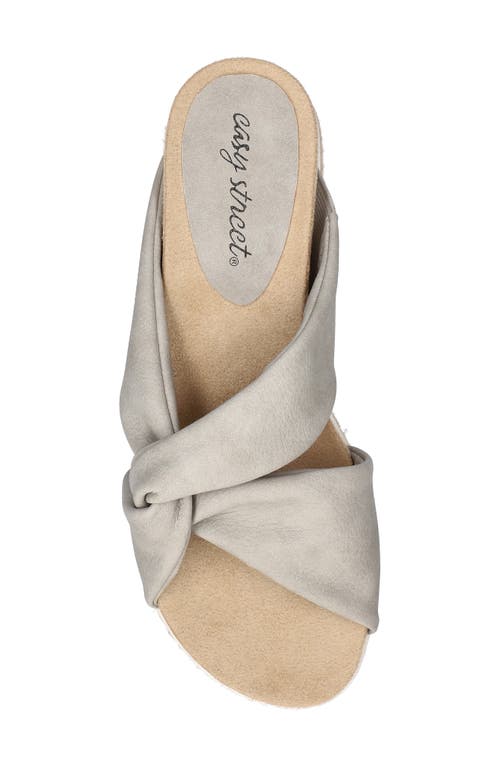 EASY STREET EASY STREET JA KNOTTED SLIDE SANDAL