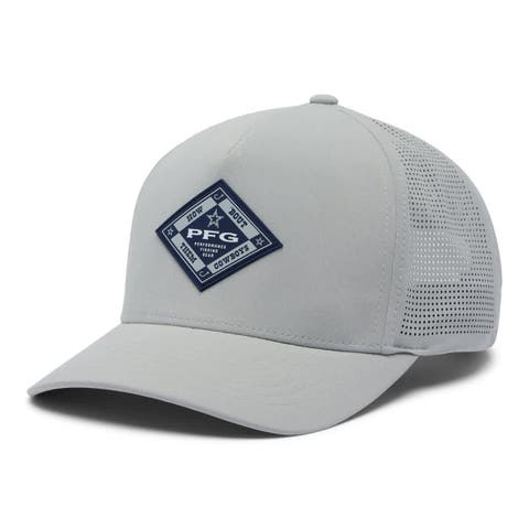 Men's Columbia  Gray Dallas Cowboys Elite 3D Stretch Snap Hat