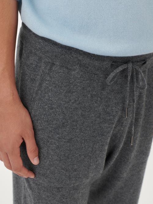 Gobi Mongolian Cashmere Jogger In Plum Kitten