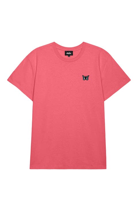 Womens Butterfly Lightweight Everyday Tee