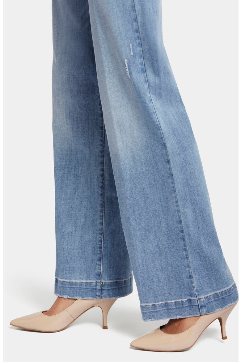 Teresa Wide Leg Jeans, Alternate, color, LAKEFRONT