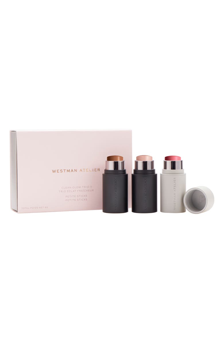 Westman Atelier Travel Size Les Petites Clean Glow Trio II, Main, color,