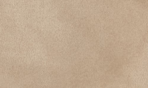 T Tahari Faux Suede Cropped Jacket In Sand