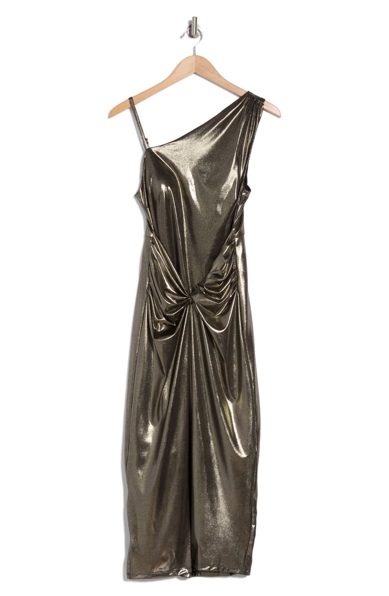 Halogen<sup>®</sup> Twist Front Midi Dress, Alternate, color, 