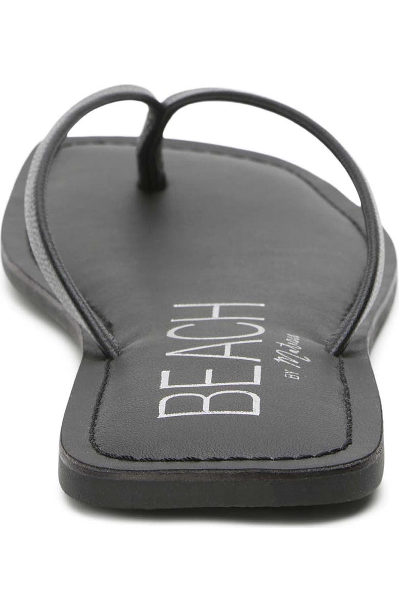 BEACH BY MATISSE Bungalow Flip Flop, Alternate, color, Black
