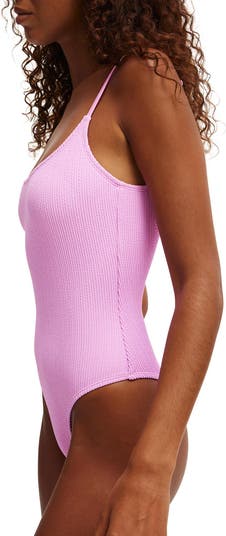 Thin Strap Low Scoop One Piece Cheeky